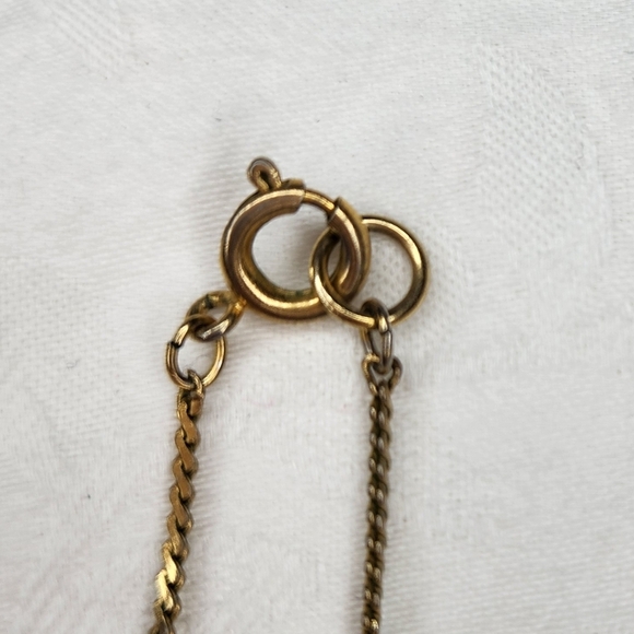 vintage handmade cloisine necklace - Picture 6 of 8